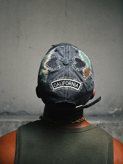 VERTUE HEARTS LOW PROFILE HAT (black)